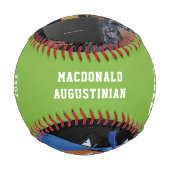 BALLE DE BASEBALL HEUREUX QUE VOUS SOYEZ UN DIPLÔME (Devant)