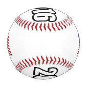 BALLE DE BASEBALL HILLARY 2016 (Dos)