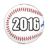 BALLE DE BASEBALL HILLARY 2016 (Devant Gauche)