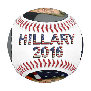 Balle De Baseball Hillary Clinton pour le président Baseball 2016