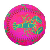 Balle De Baseball homard vert Thunder_Cove rose (Devant Gauche)