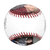 Balle De Baseball Homerun Papa Photo Baseball (Dos)
