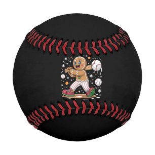 Balle De Baseball Homme en pain d'épices de Noël Joueur de sports Ba