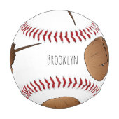 Balle De Baseball Horseshoe crab (Dos)