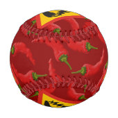 Balle De Baseball Hot pepper danger (Devant)
