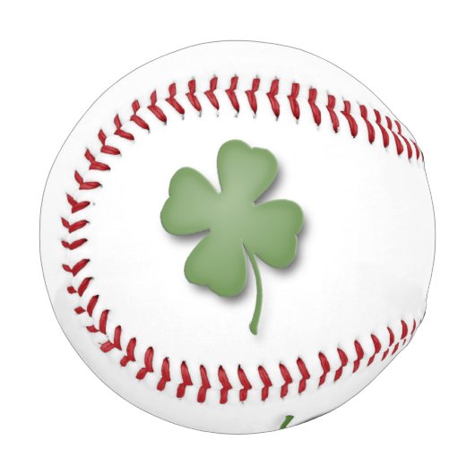 Balle De Baseball Housse à quatre feuilles (Devant Gauche)