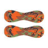 Balle De Baseball Hunter Orange & Camouflage Vert Motif Baseball (Panneaux)