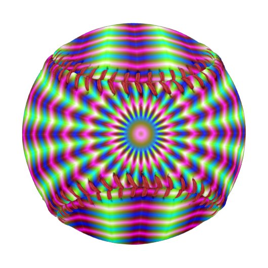 Balle De Baseball Hypnotic rings and Beams (Devant)
