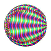 Balle De Baseball Hypnotic rings and Beams (Devant Gauche)