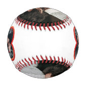 Balle De Baseball I Love My Girlfriend Photo Baseball (Dos)