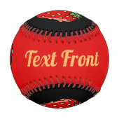 Balle De Baseball Icône fraise Baseball (Devant)