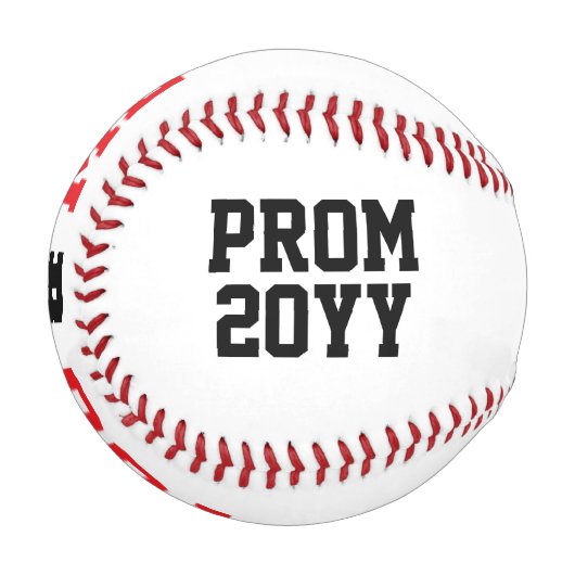 Balle De Baseball Idées de demande en bal de promo (Devant Gauche)
