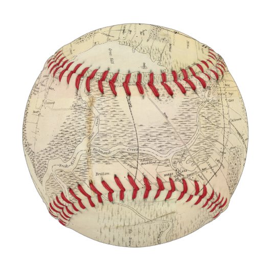 Balle De Baseball Île Composite Staten (Dos)