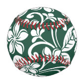 BALLE DE BASEBALL ÎLE PLUMERIA (VERT FORESTIER) (Dos)
