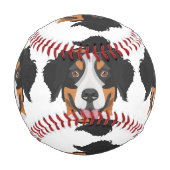 Balle De Baseball Illustration Bernese Mountain Dog (Devant)
