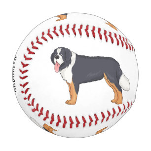 Balle De Baseball Illustration bernoise d'un chien de montagne