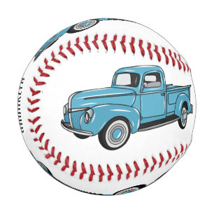 Balle De Baseball Illustration classique de la caricature pour camio