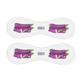 Balle De Baseball Illustration d'aubergine (Panneaux)