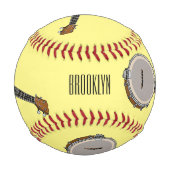 Balle De Baseball Illustration de Banjo (Dos)