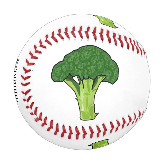 Balle De Baseball Illustration de Broccoli (Devant Gauche)