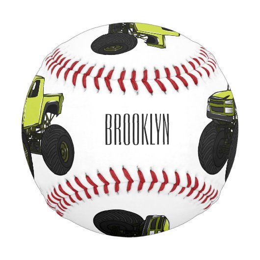 Balle De Baseball Illustration de camion monstre (Devant)