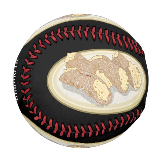 Balle De Baseball Illustration de Cannoli (Devant Gauche)