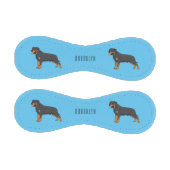 Balle De Baseball Illustration de chien Rottweiler (Panneaux)