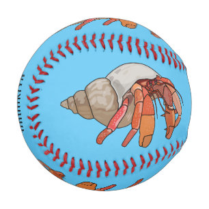 Balle De Baseball Illustration de crabe ermite
