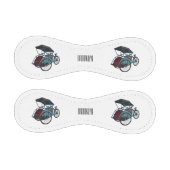 Balle De Baseball Illustration de cyclo-pousse (Panneaux)