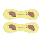 Balle De Baseball Illustration de dessin animé de capybara ukulele (Panneaux)