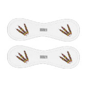 Balle De Baseball Illustration de dessin animé Kebab ou kabob (Panneaux)