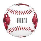 Balle De Baseball Illustration de dessin animé Shallot (Dos)