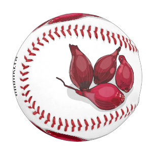 Balle De Baseball Illustration de dessin animé Shallot