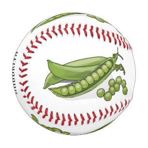 Balle De Baseball Illustration de dessin de pois