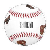 Balle De Baseball Illustration de dessin de Sitar (Dos)