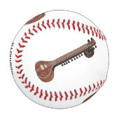 Balle De Baseball Illustration de dessin de Sitar (Devant Gauche)