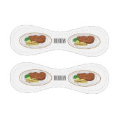 Balle De Baseball Illustration de dessin de steak (Panneaux)