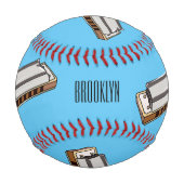Balle De Baseball Illustration de dessin d'Harmonica (Devant)