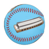 Balle De Baseball Illustration de dessin d'Harmonica (Devant Gauche)