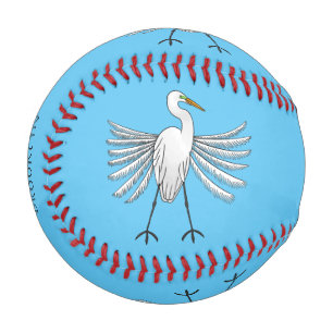 Balle De Baseball Illustration de dessin d'oiseau de grand feu