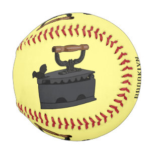 Balle De Baseball Illustration de dessin en fer de Charbon