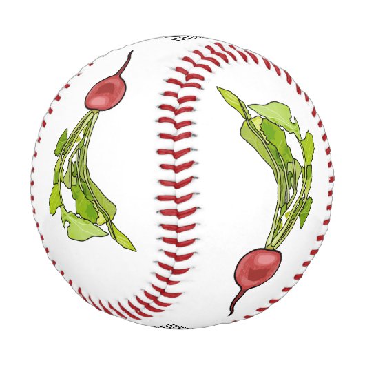 Balle De Baseball Illustration de dessin Radish (Angle)