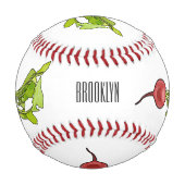 Balle De Baseball Illustration de dessin Radish (Devant)