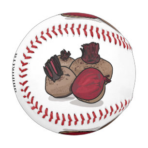 Balle De Baseball Illustration de dessin sur la betterave