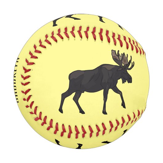 Balle De Baseball Illustration de dessin sur l'orignal (Devant Gauche)