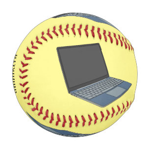Balle De Baseball Illustration de dessin sur ordinateur portable