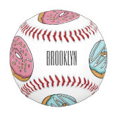 Balle De Baseball Illustration de Donut (Dos)