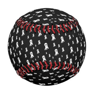 Balle De Baseball Illustration de fantôme gothique effrayant