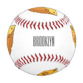 Balle De Baseball Illustration de fromage (Devant)