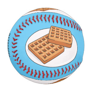 Balle De Baseball Illustration de gaufre